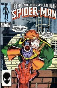 Cover Thumbnail for The Spectacular Spider-Man (Marvel, 1976 series) #104 [Direct]