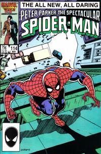 Cover for The Spectacular Spider-Man (Marvel, 1976 series) #114 [Direct]