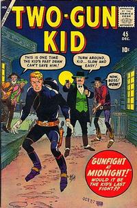 Cover Thumbnail for Two Gun Kid (Marvel, 1953 series) #45