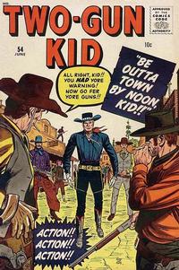 Cover Thumbnail for Two Gun Kid (Marvel, 1953 series) #54