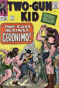 Cover Thumbnail for Two Gun Kid (Marvel, 1953 series) #72