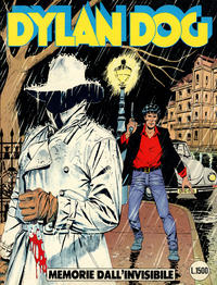 Cover Thumbnail for Dylan Dog (Sergio Bonelli Editore, 1986 series) #19 - Memorie dall'invisibile