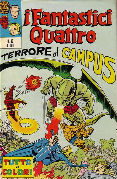Cover for I Fantastici Quattro (Editoriale Corno, 1971 series) #30