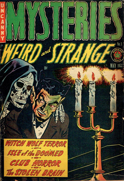 Cover for Mysteries (Superior, 1953 series) #1