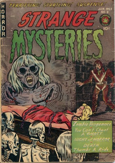 Cover for Strange Mysteries (Superior, 1951 series) #9