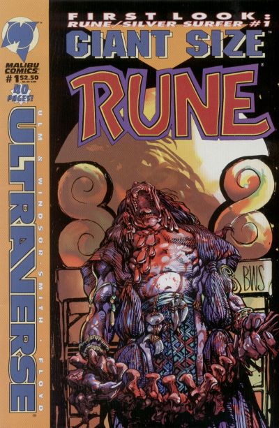 Cover for Giant Size Rune (Malibu, 1995 series) #1