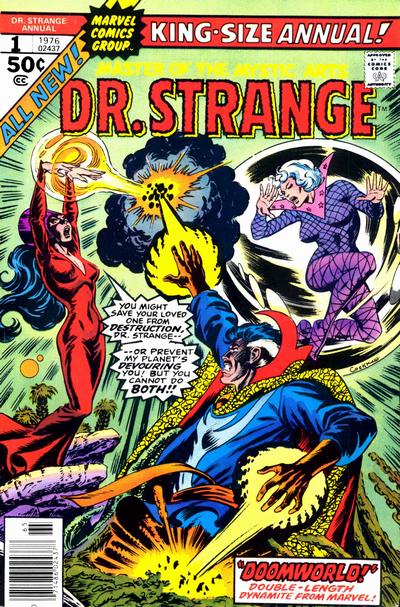 Cover for Dr. Strange Annual (Marvel, 1976 series) #1