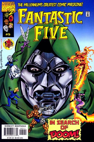 Cover for Fantastic Five (Marvel, 1999 series) #5
