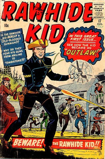 Cover for The Rawhide Kid (Marvel, 1960 series) #17