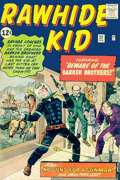 Cover for The Rawhide Kid (Marvel, 1960 series) #32
