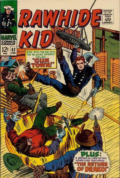 Cover for The Rawhide Kid (Marvel, 1960 series) #62