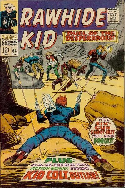Cover for The Rawhide Kid (Marvel, 1960 series) #64