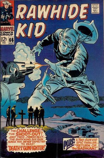 Cover for The Rawhide Kid (Marvel, 1960 series) #66