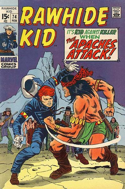 Cover for The Rawhide Kid (Marvel, 1960 series) #74