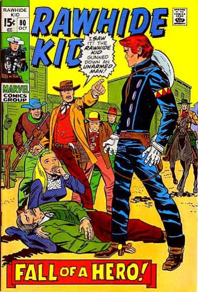 Cover for The Rawhide Kid (Marvel, 1960 series) #80