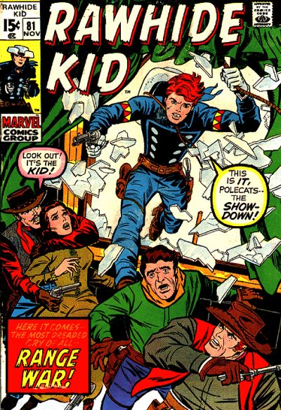 Cover for The Rawhide Kid (Marvel, 1960 series) #81