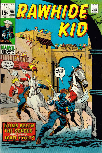 Cover for The Rawhide Kid (Marvel, 1960 series) #90