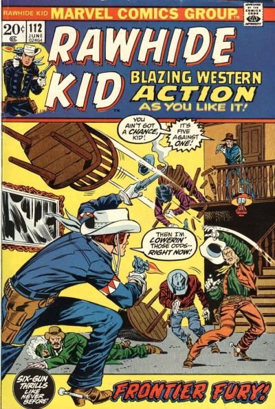 Cover for The Rawhide Kid (Marvel, 1960 series) #112