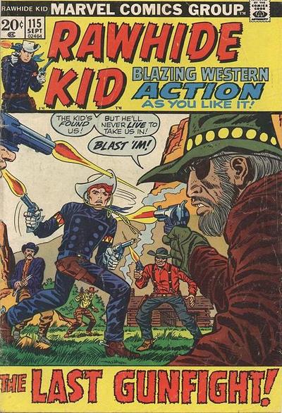 Cover for The Rawhide Kid (Marvel, 1960 series) #115