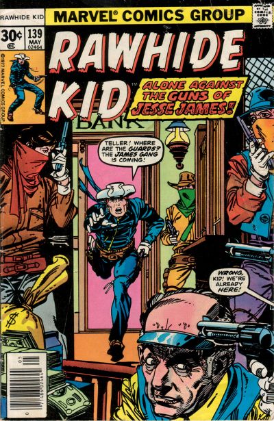 Cover for The Rawhide Kid (Marvel, 1960 series) #139