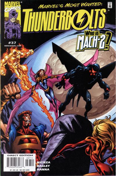 Cover for Thunderbolts (Marvel, 1997 series) #37