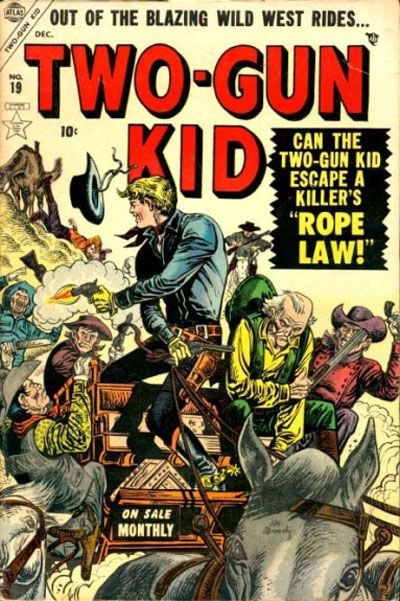 Cover for Two Gun Kid (Marvel, 1953 series) #19