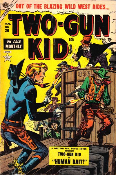 Cover for Two Gun Kid (Marvel, 1953 series) #20