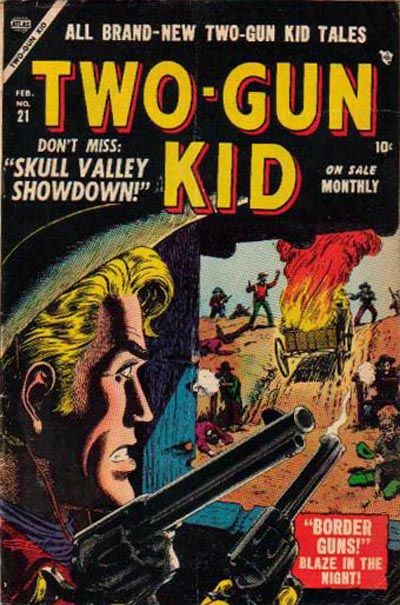 Cover for Two Gun Kid (Marvel, 1953 series) #21