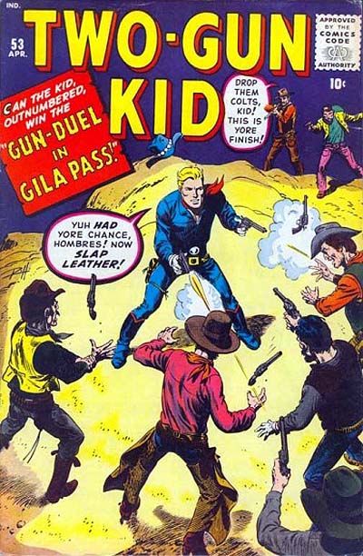 Cover for Two Gun Kid (Marvel, 1953 series) #53