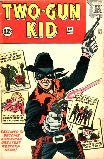 Cover for Two Gun Kid (Marvel, 1953 series) #60