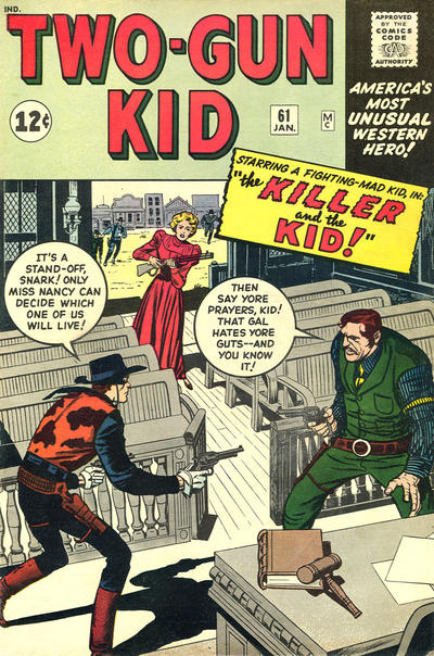 Cover for Two Gun Kid (Marvel, 1953 series) #61