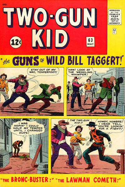 Cover for Two Gun Kid (Marvel, 1953 series) #63