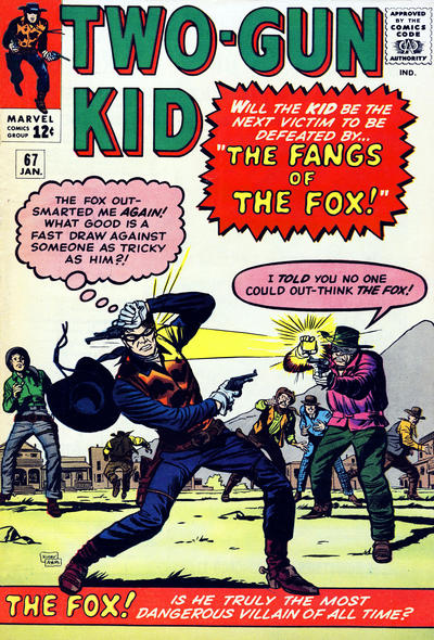 Cover for Two Gun Kid (Marvel, 1953 series) #67