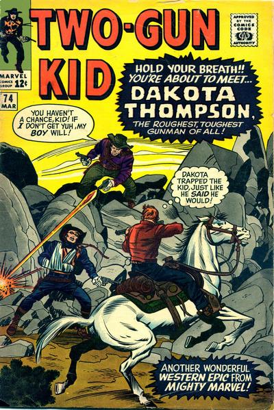 Cover for Two Gun Kid (Marvel, 1953 series) #74