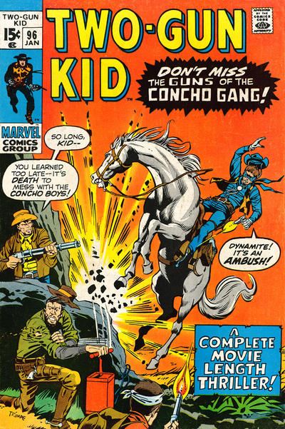 Cover for Two Gun Kid (Marvel, 1953 series) #96
