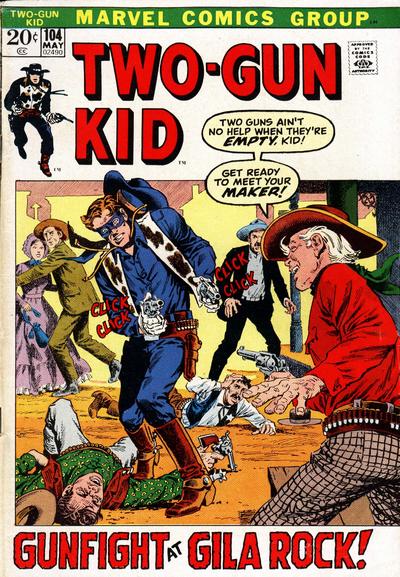 Cover for Two Gun Kid (Marvel, 1953 series) #104
