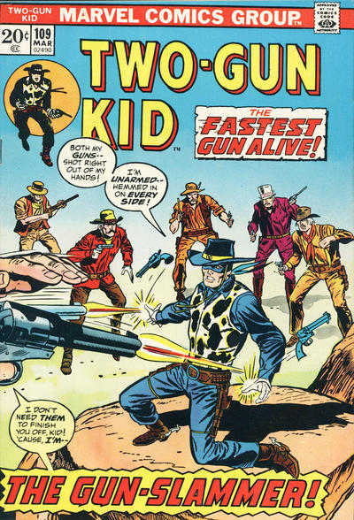 Cover for Two Gun Kid (Marvel, 1953 series) #109