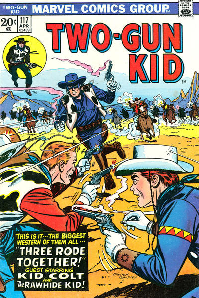 Cover for Two Gun Kid (Marvel, 1953 series) #117