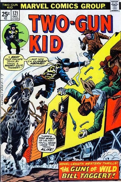 Cover for Two Gun Kid (Marvel, 1953 series) #121