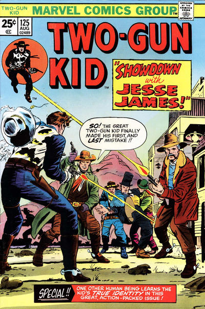 Cover for Two Gun Kid (Marvel, 1953 series) #125