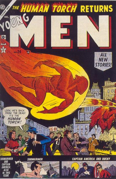 Cover for Young Men (Marvel, 1950 series) #24