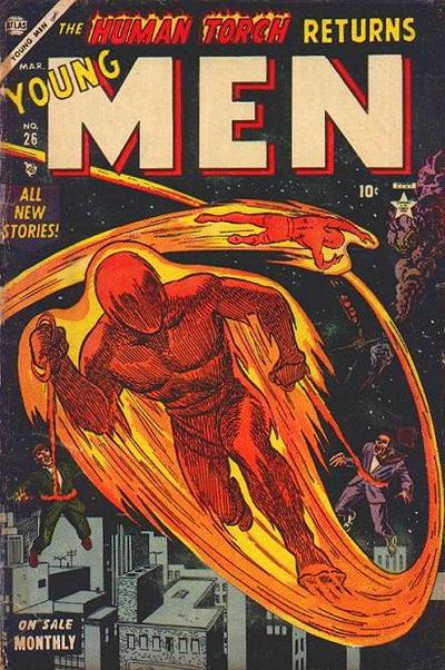 Cover for Young Men (Marvel, 1950 series) #26