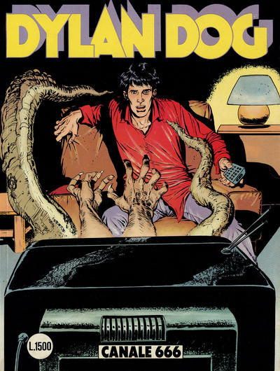 Cover for Dylan Dog (Sergio Bonelli Editore, 1986 series) #15 - Canale 666