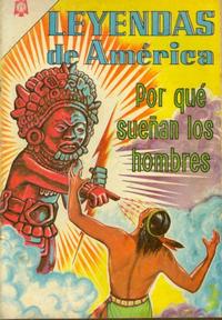 Cover for Leyendas de América (Editorial Novaro, 1956 series) #103