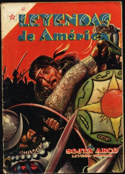 Cover for Leyendas de América (Editorial Novaro, 1956 series) #4