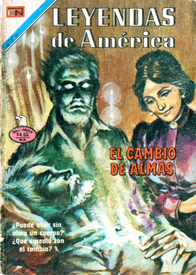 Cover for Leyendas de América (Editorial Novaro, 1956 series) #318