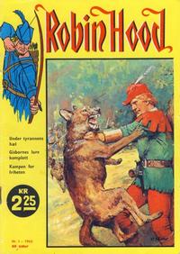 Cover Thumbnail for Robin Hood (Serieforlaget / Se-Bladene / Stabenfeldt, 1964 series) #1/1965