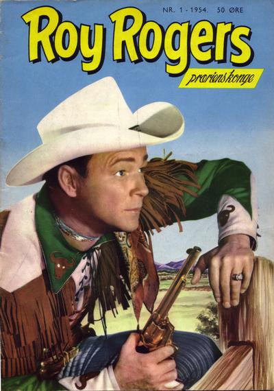 Cover for Roy Rogers (Serieforlaget / Se-Bladene / Stabenfeldt, 1954 series) #1/1954
