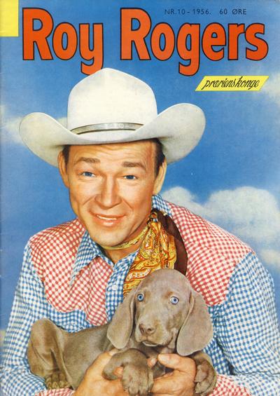 Cover for Roy Rogers (Serieforlaget / Se-Bladene / Stabenfeldt, 1954 series) #10/1956