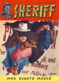 Cover Thumbnail for Sheriff (Serieforlaget / Se-Bladene / Stabenfeldt, 1959 series) #3/1963